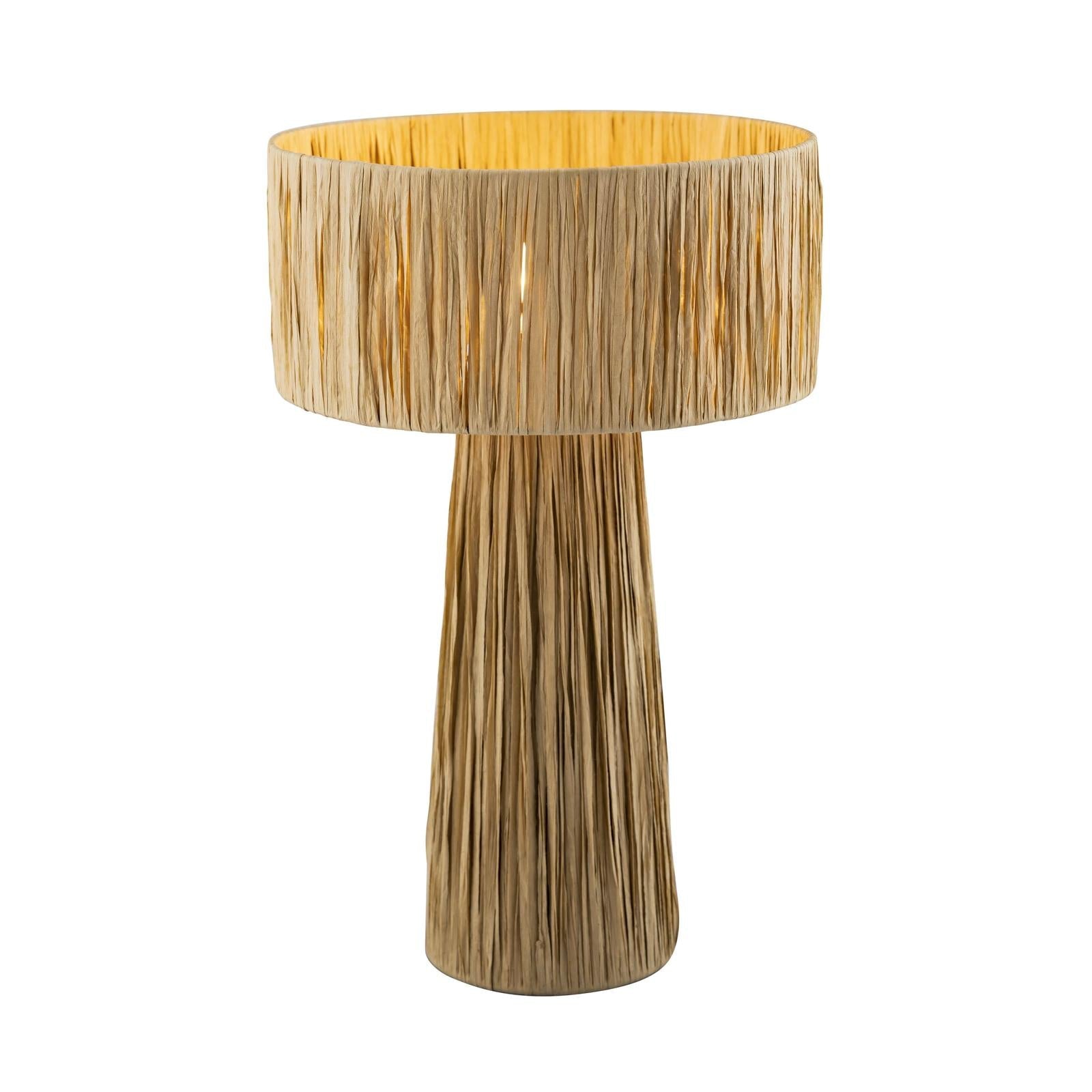 TOV Furniture Shelby Raffia Table Lamp