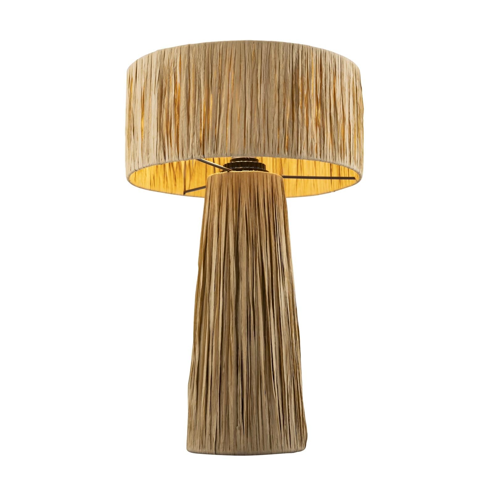 TOV Furniture Shelby Raffia Table Lamp