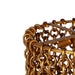 TOV Furniture Nirsa Brass Chain Link 3-Tier Chandelier