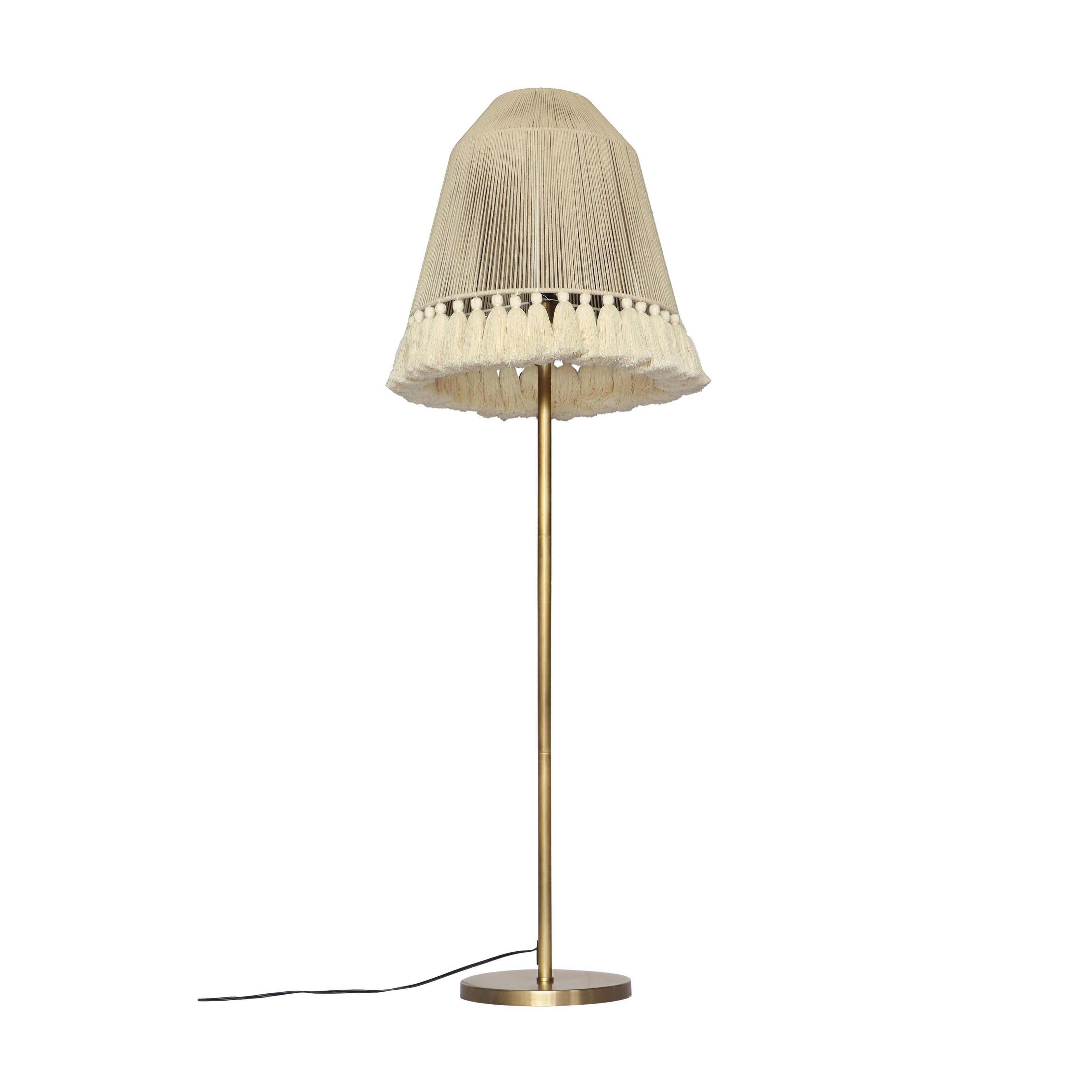TOV Furniture June White Floor Lamp Clearance