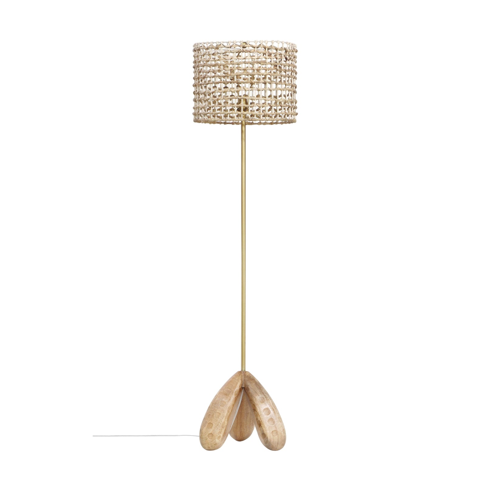 TOV Furniture Alondra Wooden Floor Lamp