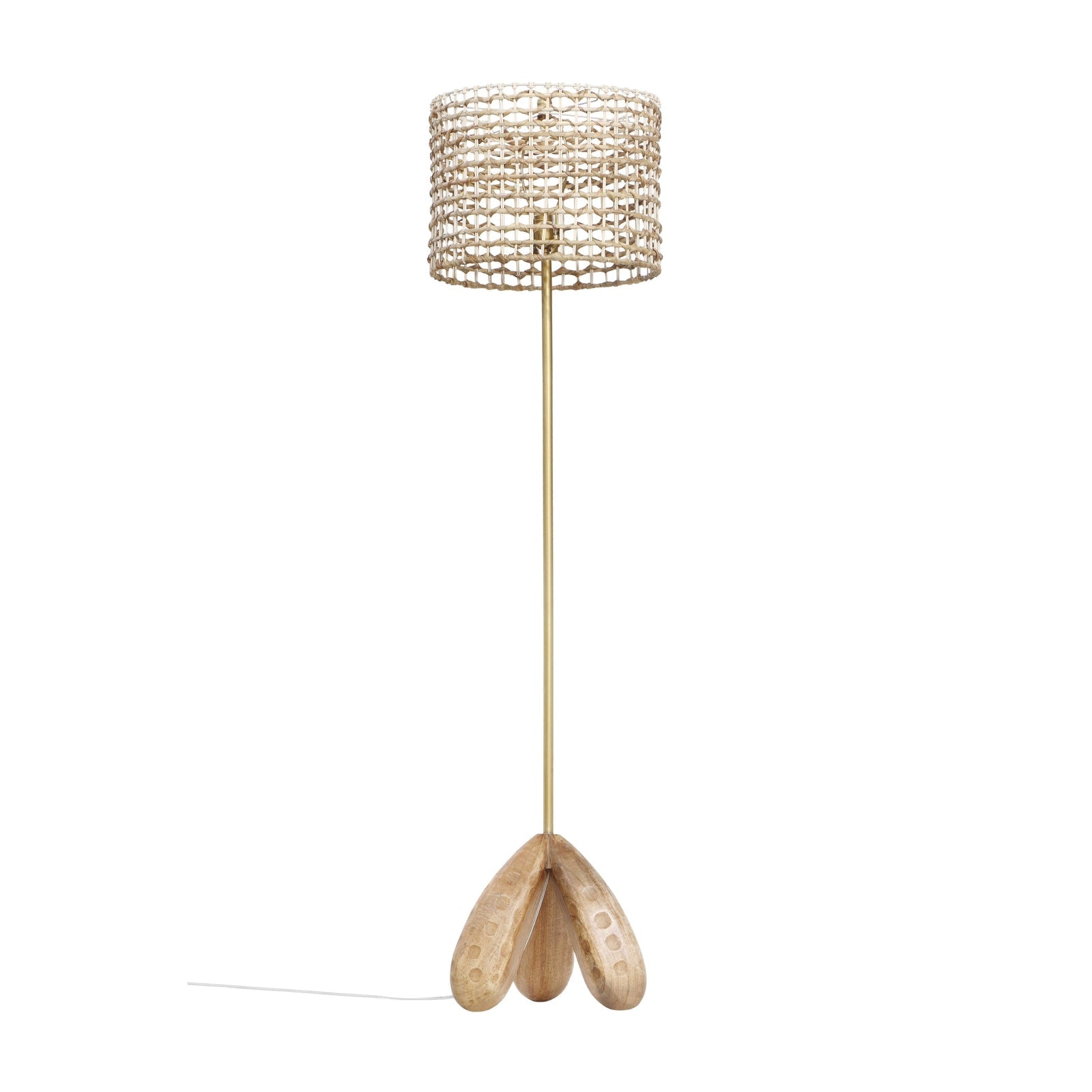 TOV Furniture Alondra Wooden Floor Lamp