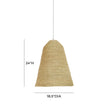 TOV Furniture Aylin Natural Grass Pendant Lamp
