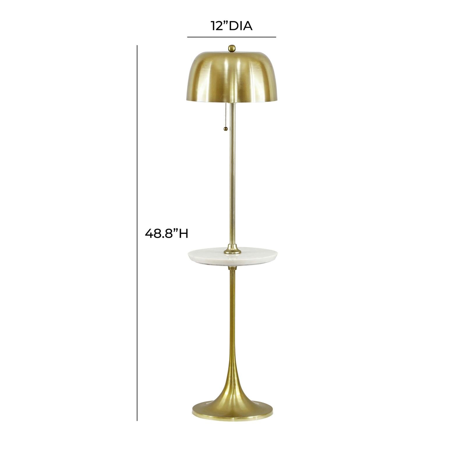 TOV Furniture Sienna Gold Floor Lamp