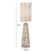 TOV Furniture Beam Cream Natural Jute Floor Lamp