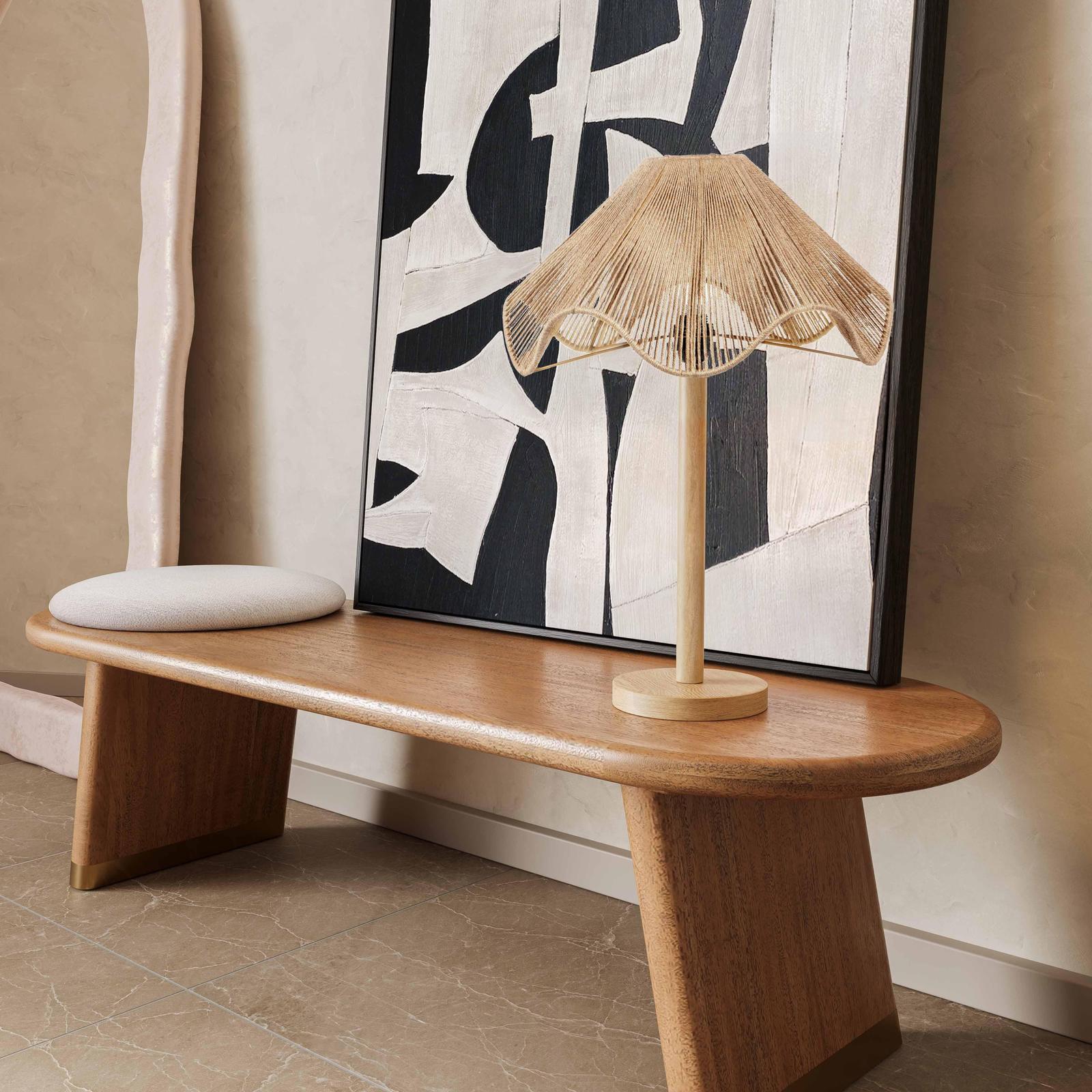 TOV Furniture Jula Natural Jute Table Lamp