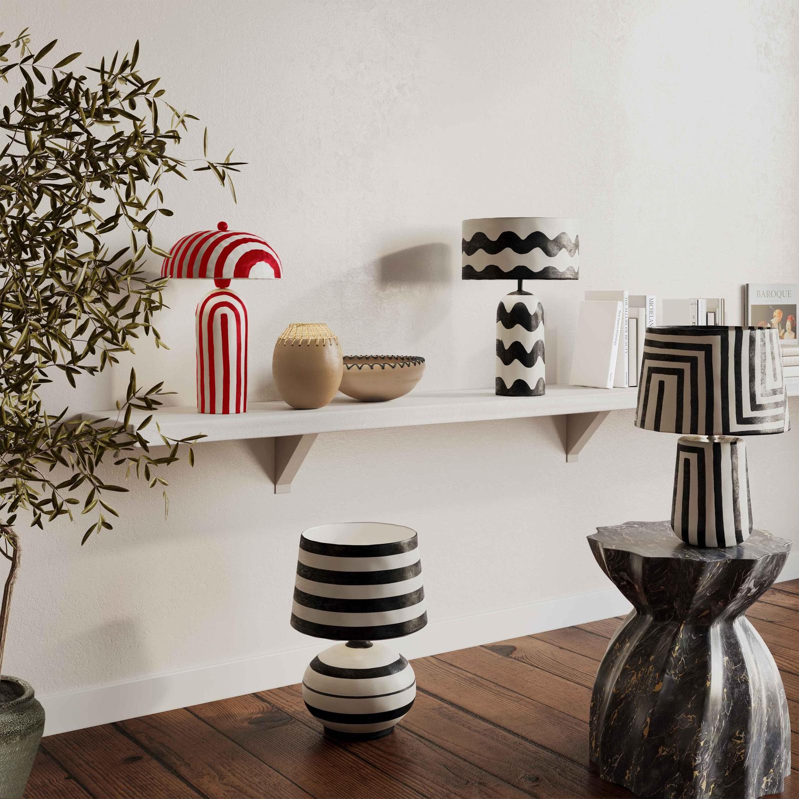 TOV Furniture Maiori Papier Mache Table Lamp