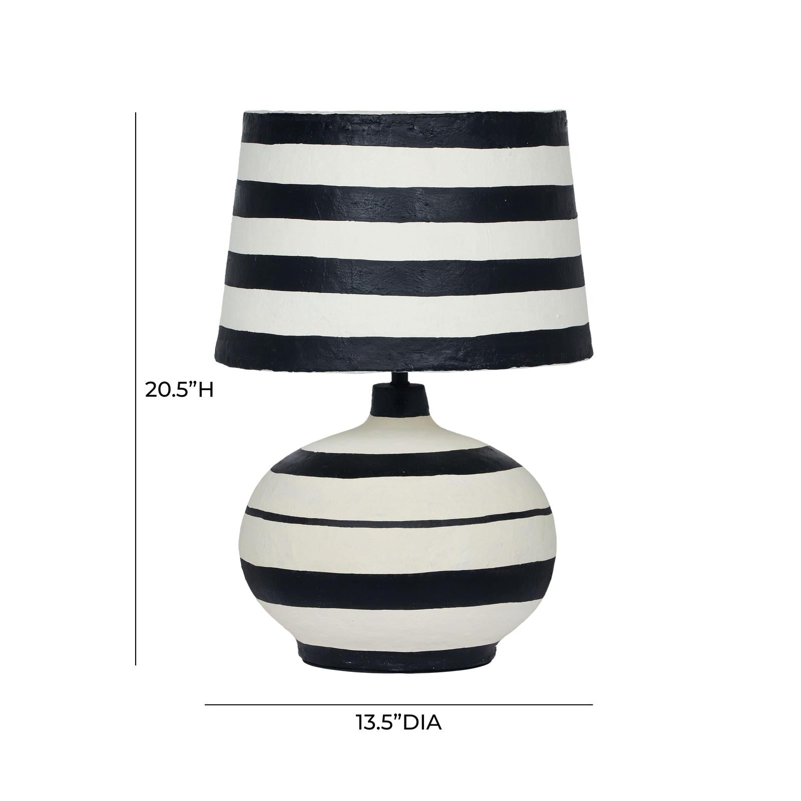 TOV Furniture Positano Papier Mache Table Lamp