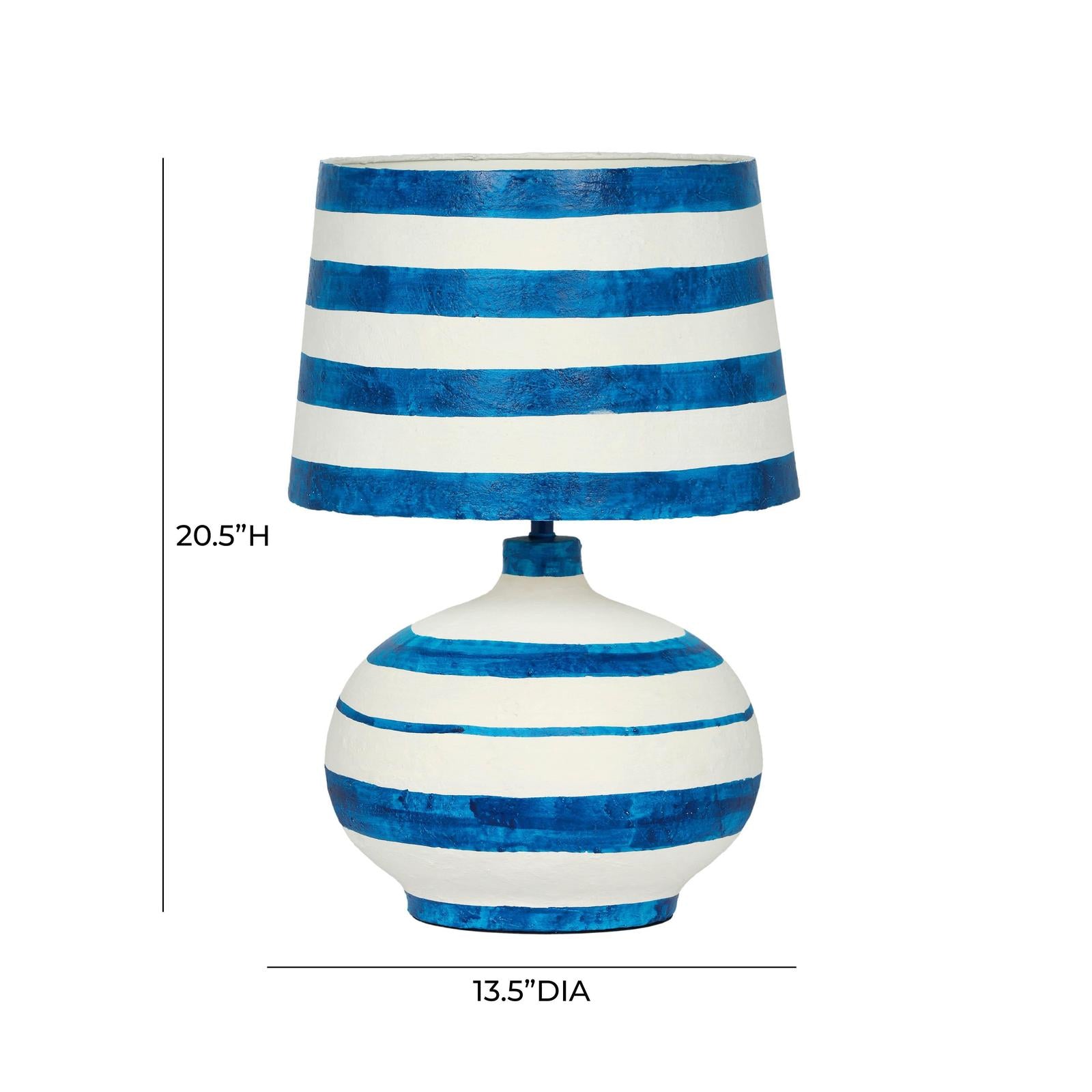 TOV Furniture Positano Papier Mache Table Lamp