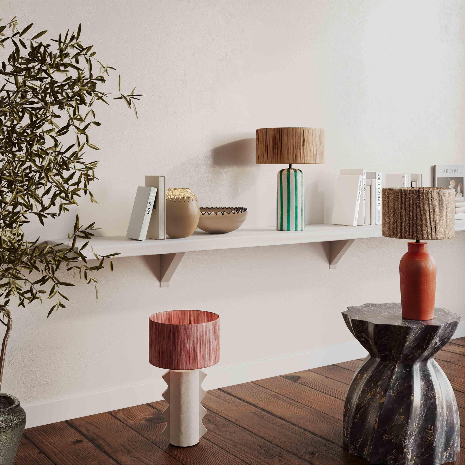 TOV Furniture Atrani Natural Terracotta Table Lamp