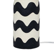 TOV Furniture Tropea Black Waves Papier Mache Table Lamp