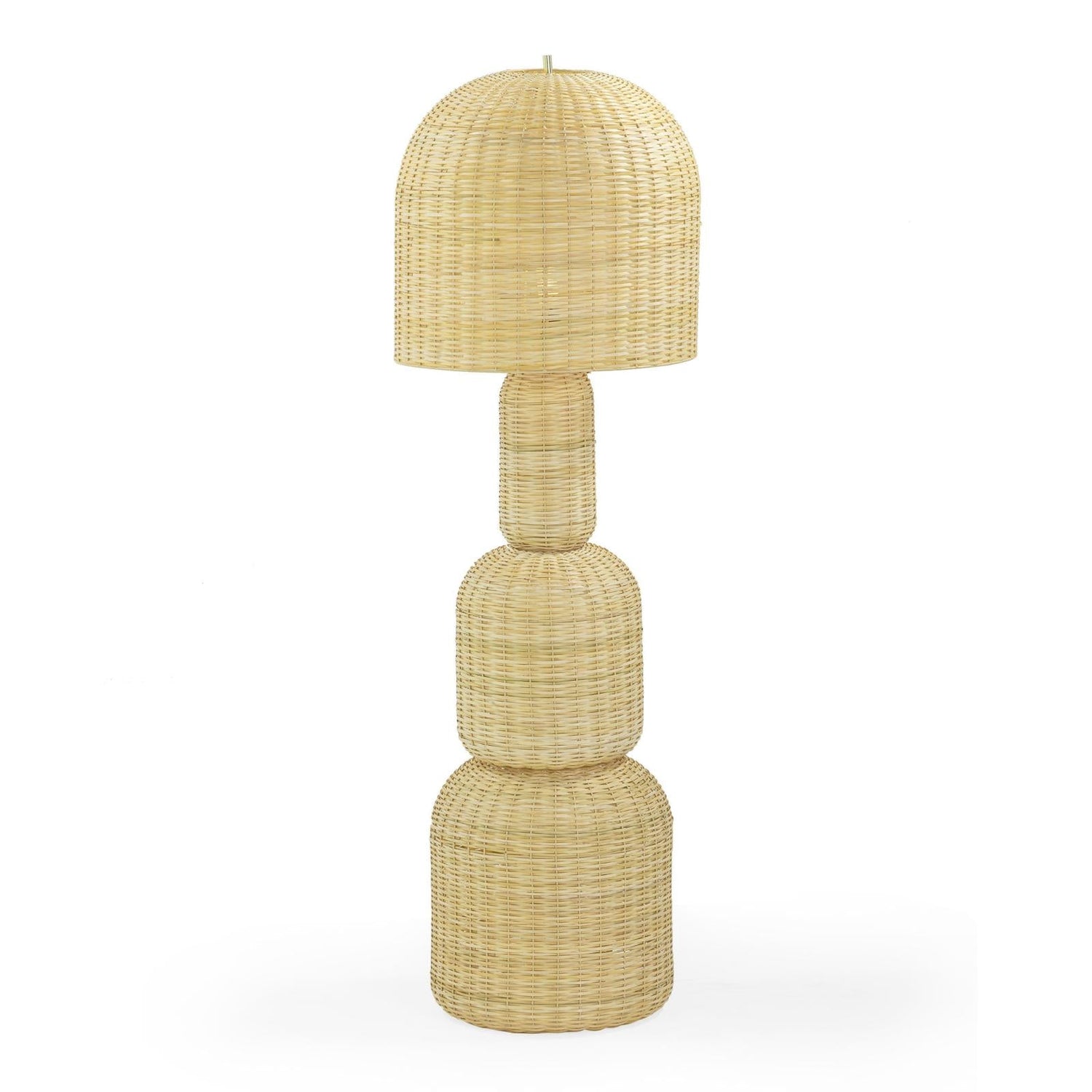 TOV Furniture Kootu Natural Rattan Floor Lamp