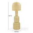 TOV Furniture Kootu Natural Rattan Floor Lamp