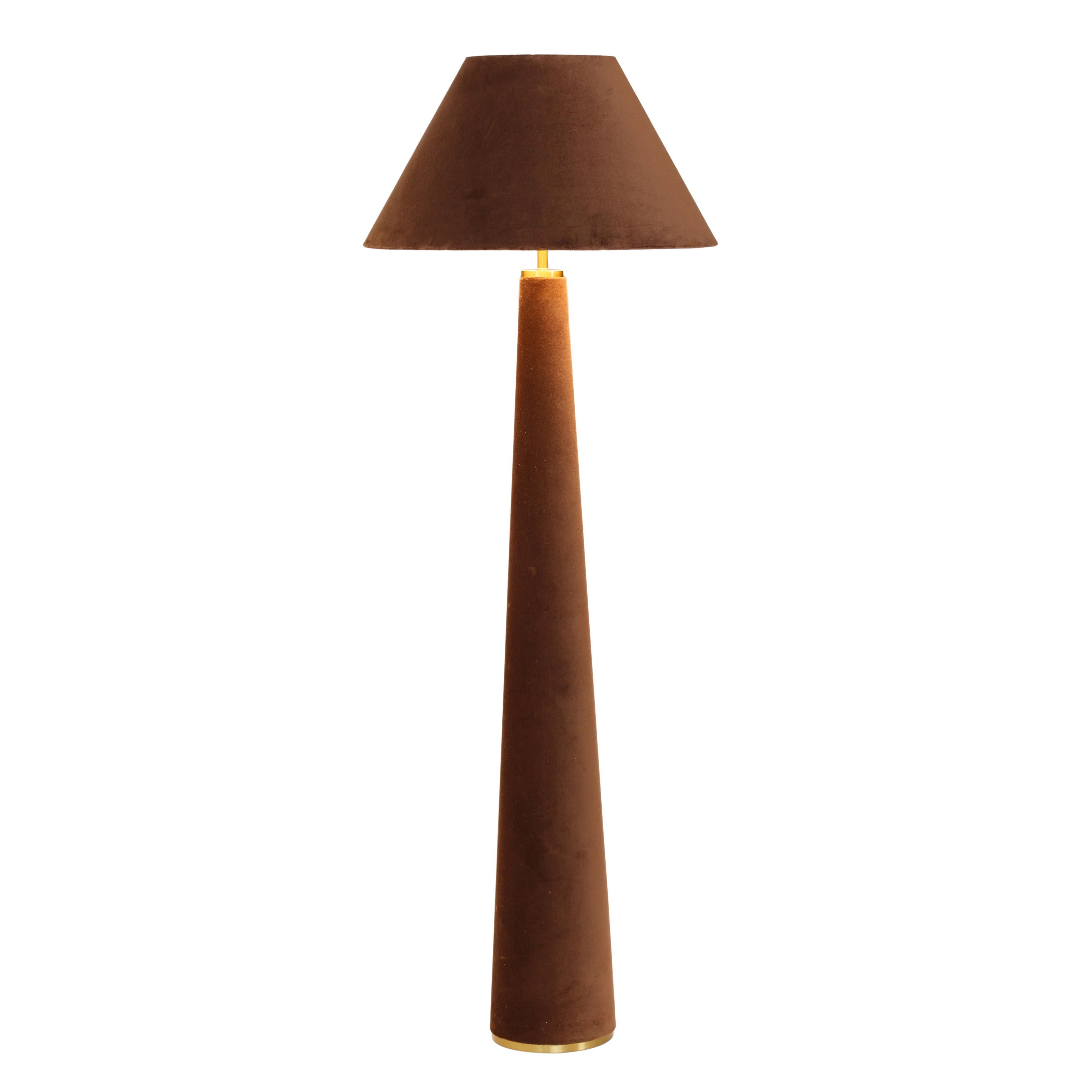 TOV Furniture Graham Velvet Floor Lamp