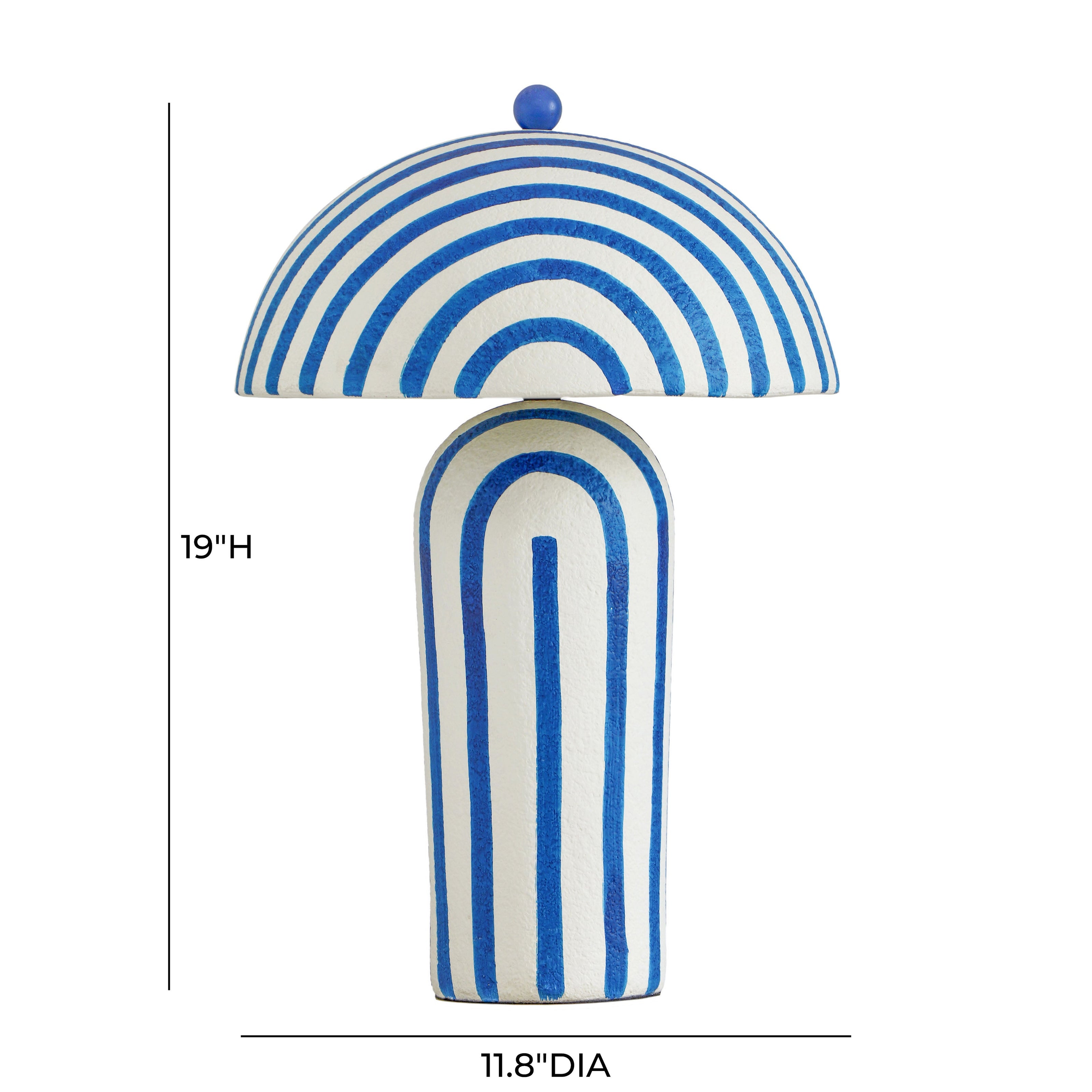 TOV Furniture Maiori Papier Mache Table Lamp