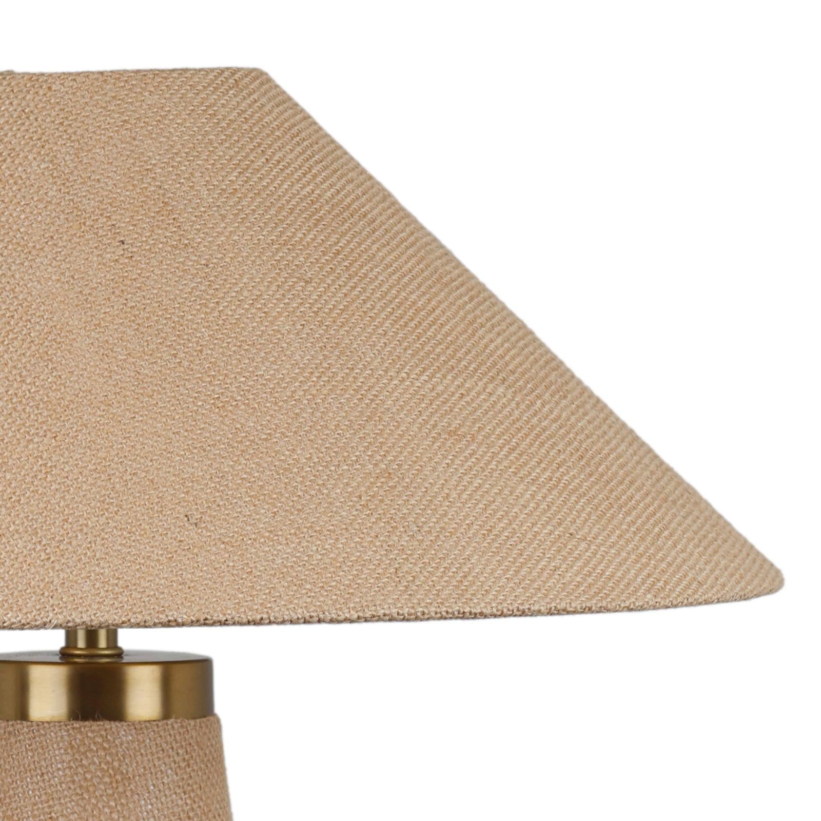 TOV Furniture Graham Natural Jute Table Lamp