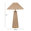 TOV Furniture Graham Natural Jute Table Lamp