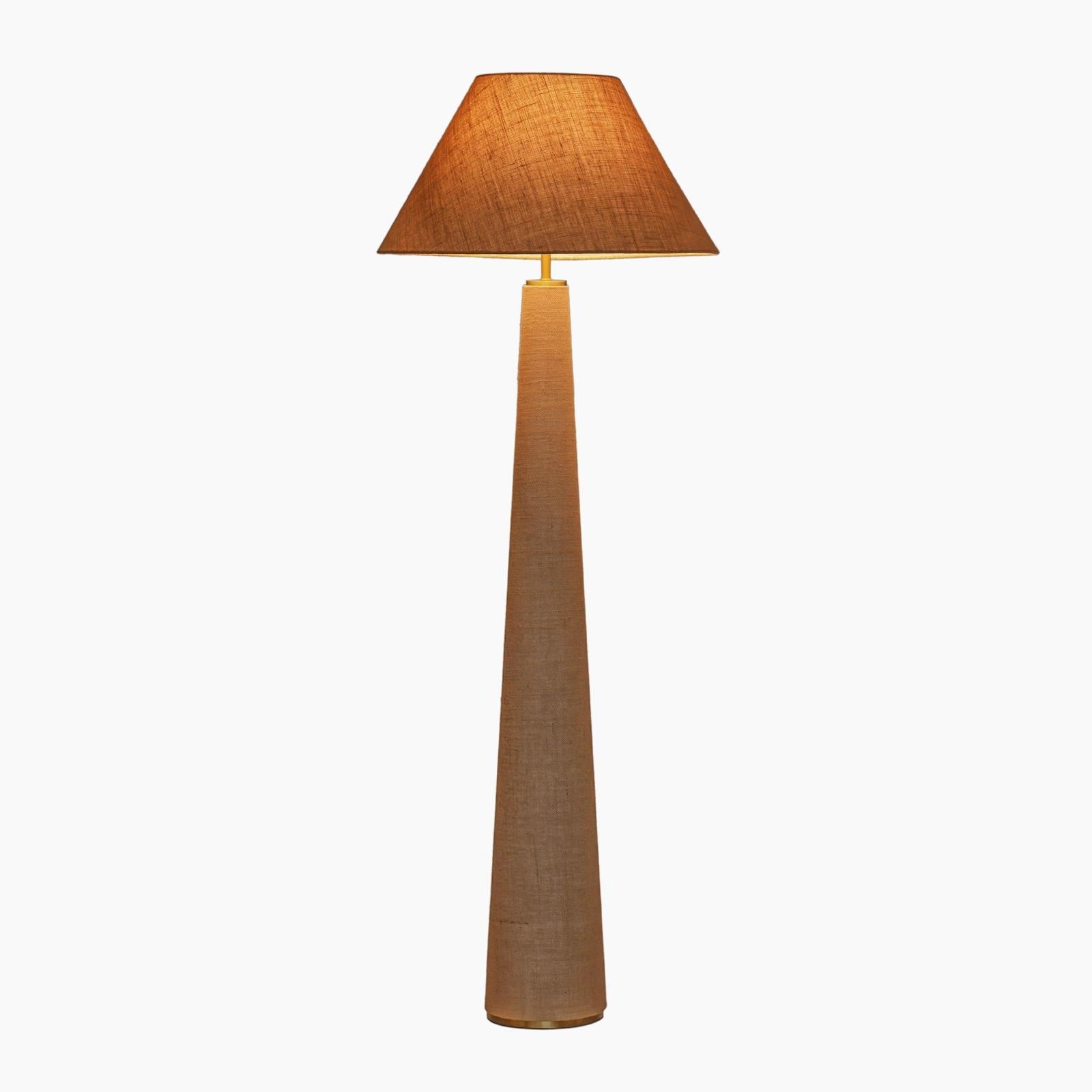 TOV Furniture Graham Natural Jute Floor Lamp