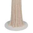 TOV Furniture Samba White Cotton Floor Lamp