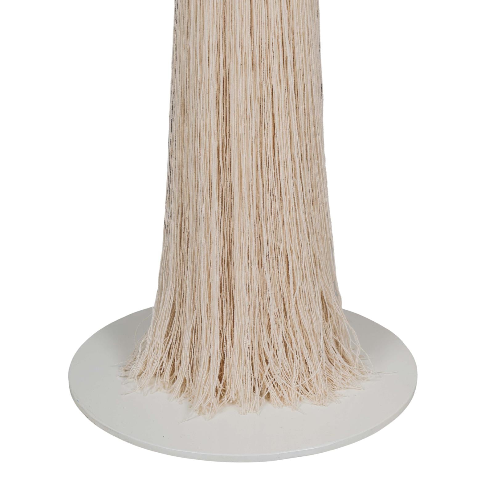 TOV Furniture Samba White Cotton Floor Lamp