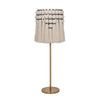 TOV Furniture Tutu Cream Cotton Tasseled Floor Lamp