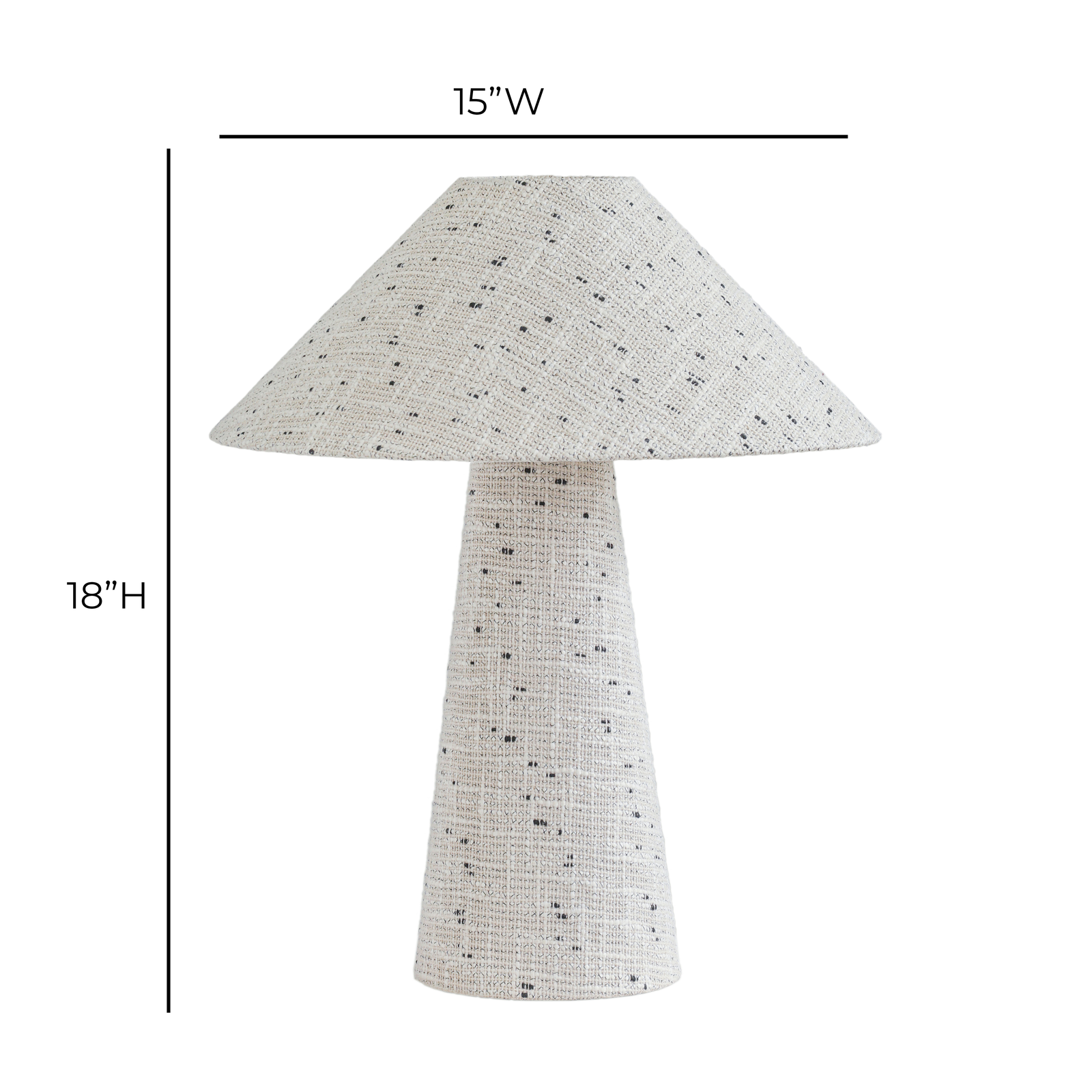 TOV Furniture Fischer Woven Table Lamp