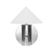 TOV Furniture Geo Semi-Circled Chrome Table Lamp