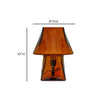 TOV Furniture Luca Glass Mini Table Lamp