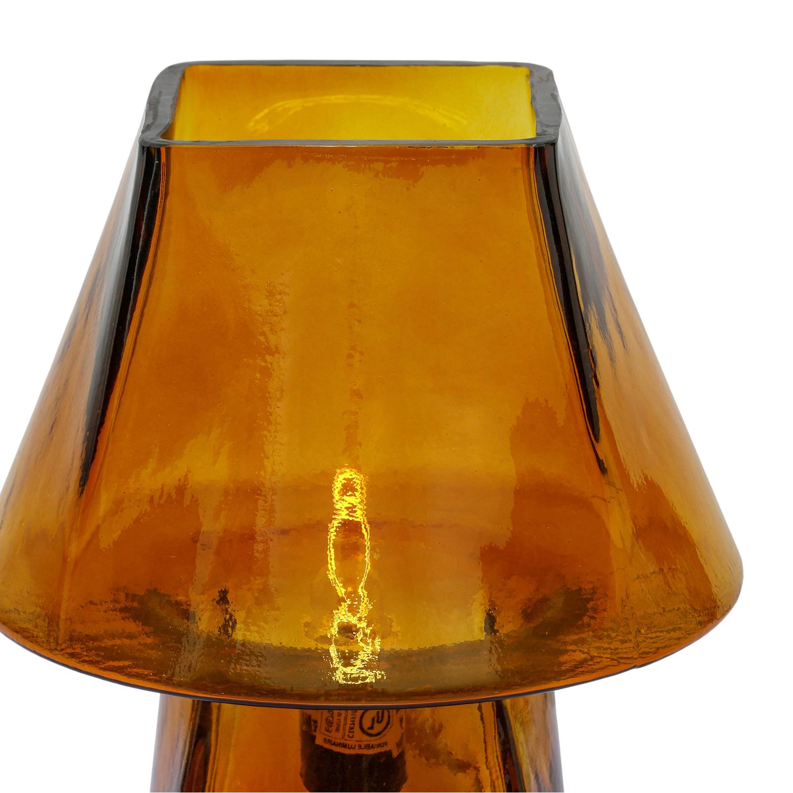 TOV Furniture Luca Glass Mini Table Lamp