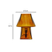 TOV Furniture Luca Glass Mini Table Lamp