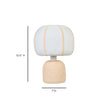TOV Furniture Margate Cotton Mache Table Lamp
