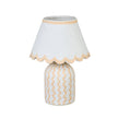 TOV Furniture Blum Scalloped Cotton Mache Table Lamp