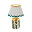 TOV Furniture Blum Scalloped Cotton Mache Table Lamp