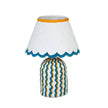 TOV Furniture Blum Scalloped Cotton Mache Table Lamp