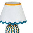 TOV Furniture Blum Scalloped Cotton Mache Table Lamp
