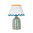 TOV Furniture Blum Scalloped Cotton Mache Table Lamp