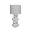 TOV Furniture Pebble Cream Papier Mache Table Lamp