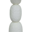 TOV Furniture Pebble Cream Papier Mache Floor Lamp