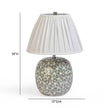 TOV Furniture Yaya Green Capiz Shell Table Lamp