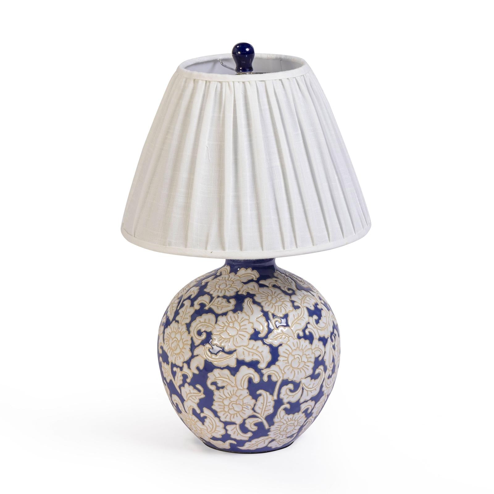 TOV Furniture Diana Blue & White Table Lamp