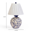 TOV Furniture Diana Blue & White Table Lamp