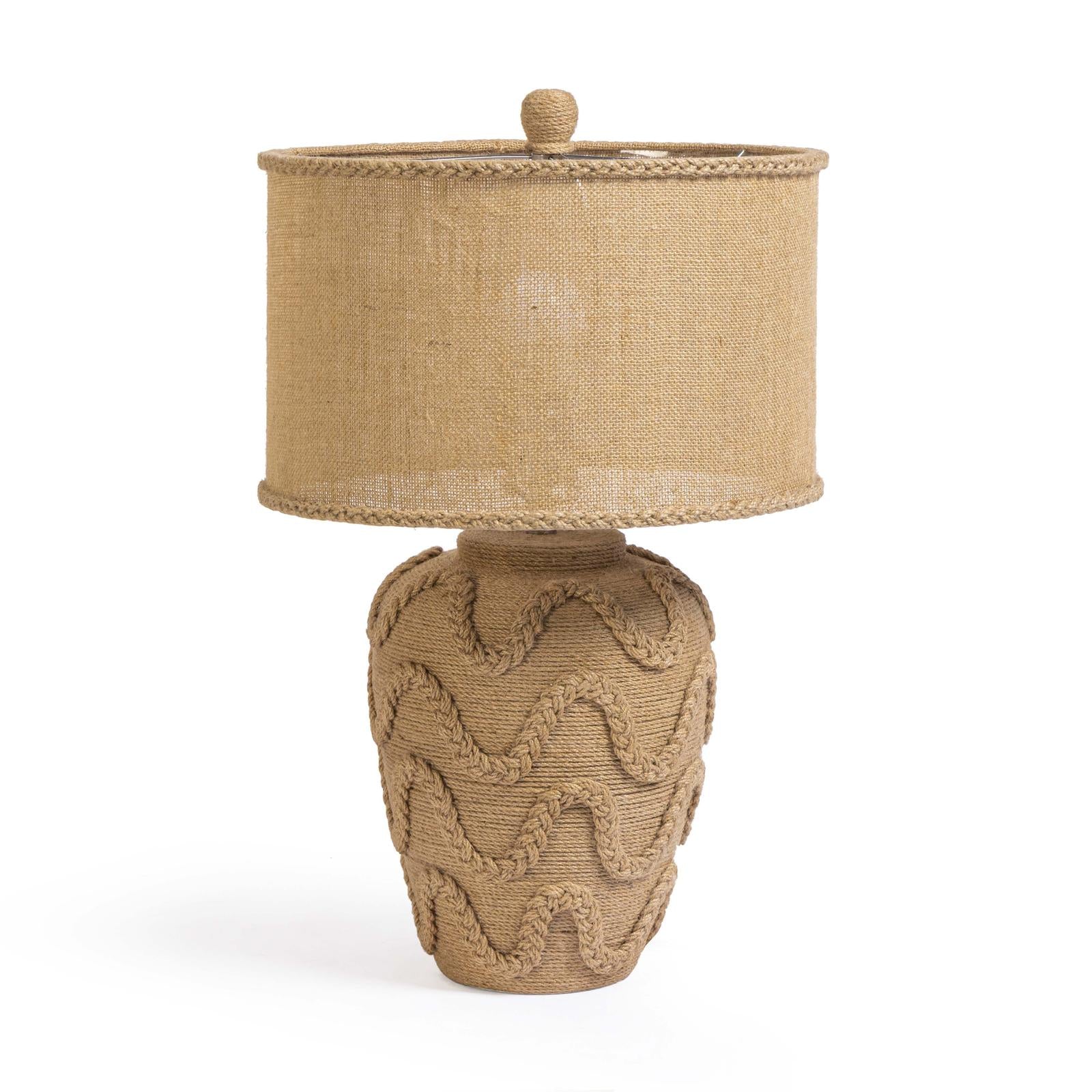 TOV Furniture Baha Natural Bamboo Jute Table Lamp