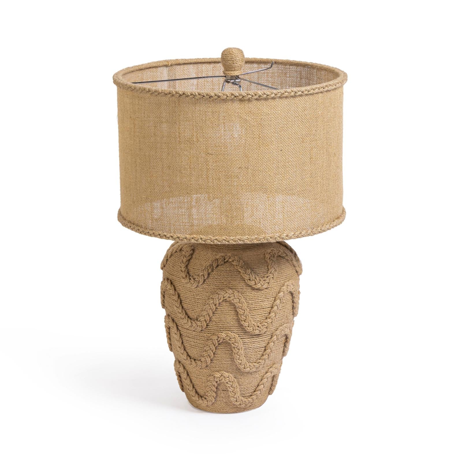 TOV Furniture Baha Natural Bamboo Jute Table Lamp