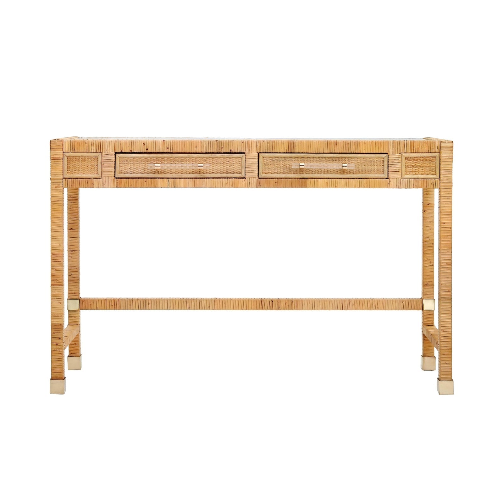 TOV Furniture Amara Rattan Desk