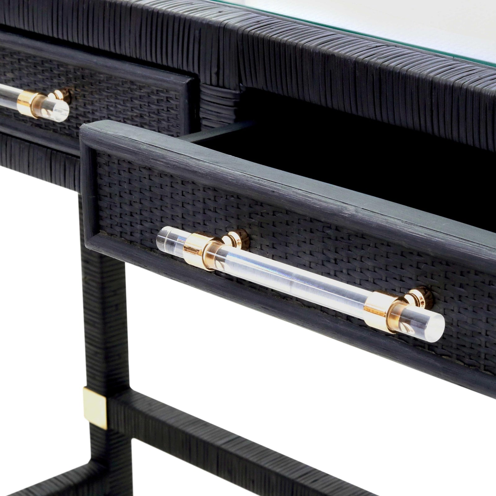TOV Furniture Amara Rattan Desk