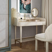 TOV Furniture Penelope Vegan Leather Wrapped Vanity Desk