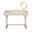TOV Furniture Penelope Vegan Leather Wrapped Vanity Desk