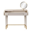TOV Furniture Penelope Vegan Leather Wrapped Vanity Desk