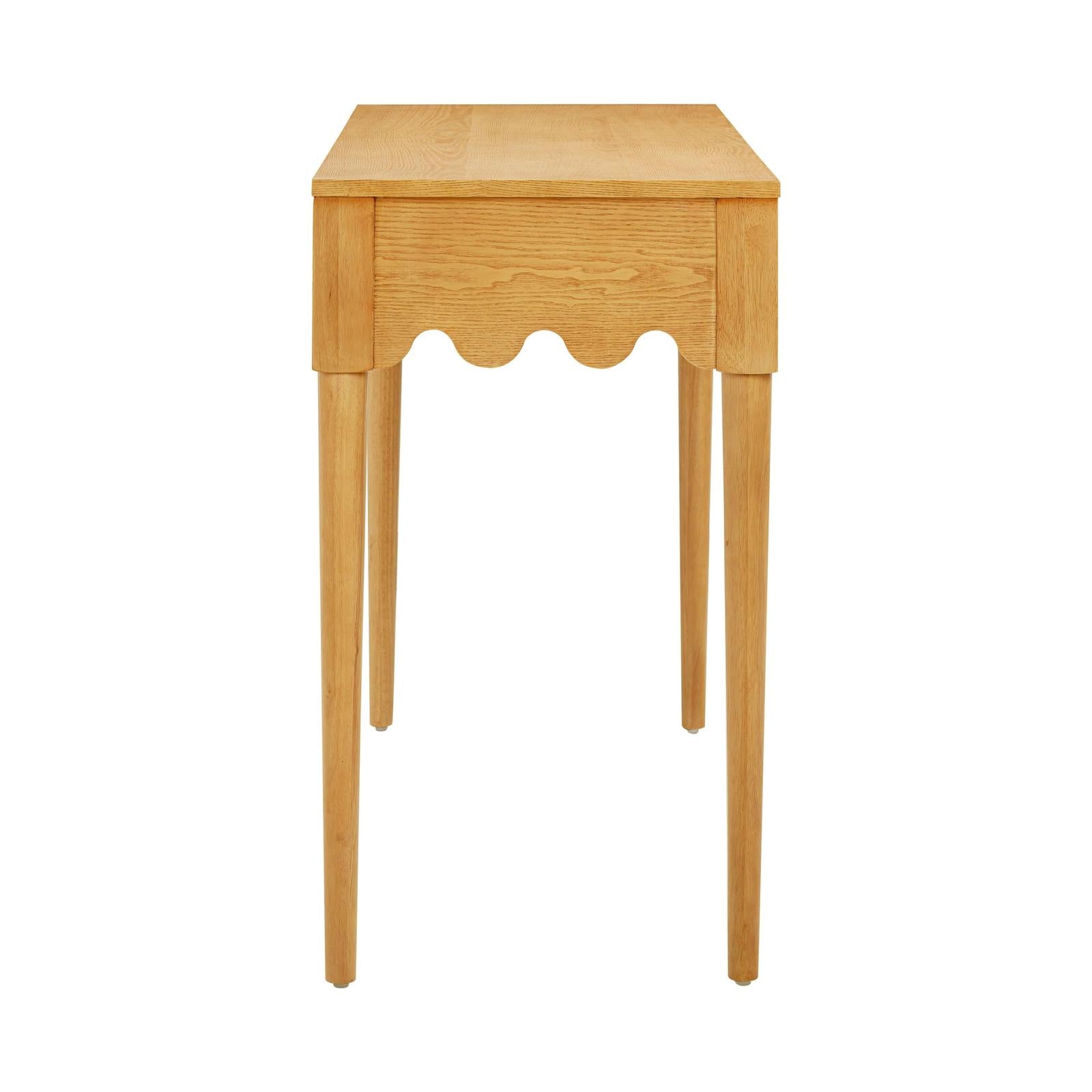 TOV Furniture Oodle Natural Ash 2-Drawer Desk