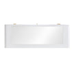 TOV Furniture Hollywood White Desk with Vanity Mirror